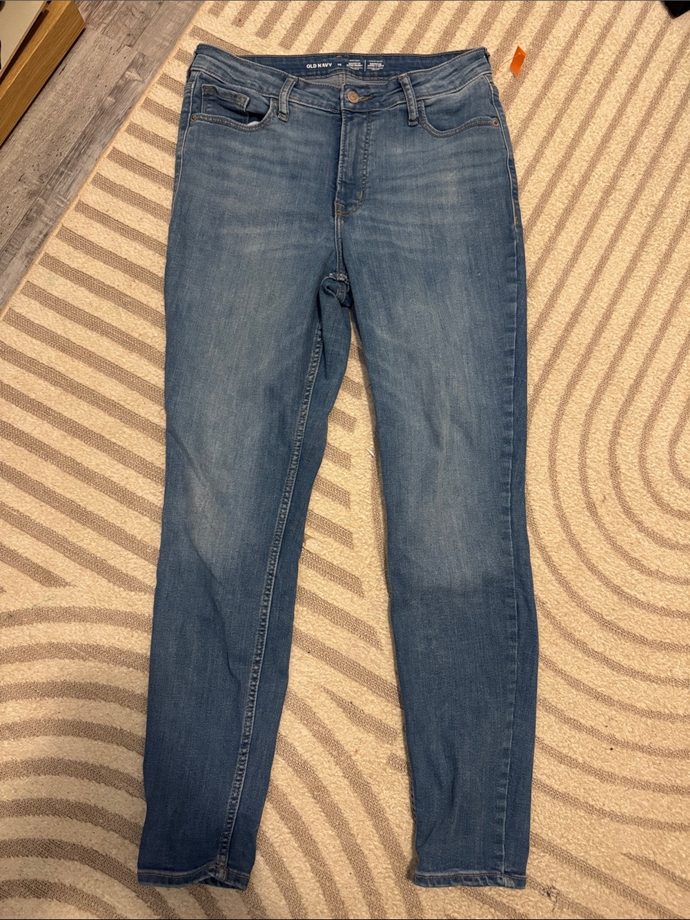 Old Navy Blue Skinny Stretch Jeans